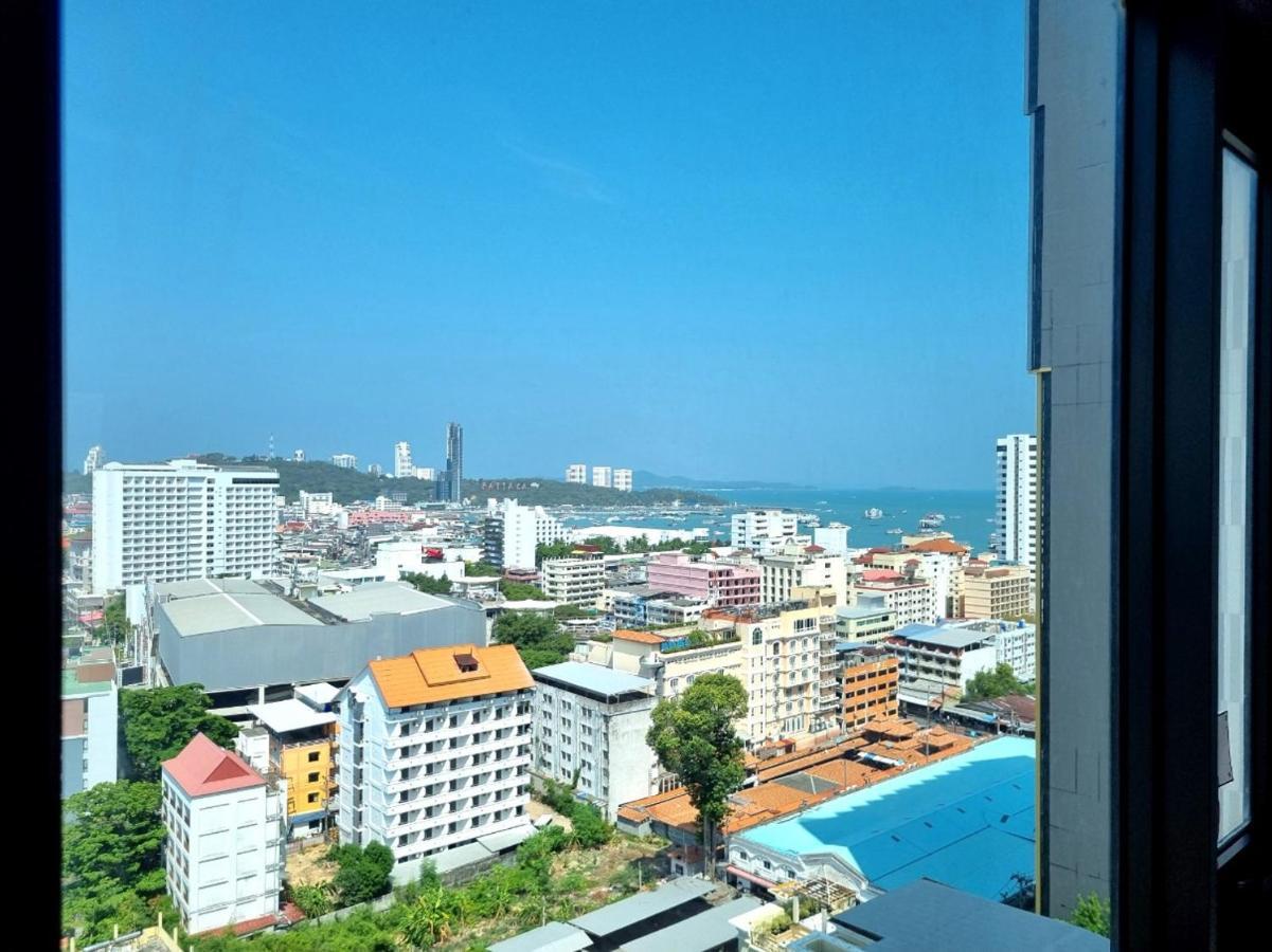 The Base Condo Center Of Pattaya Rooftop Swimming Pool المظهر الخارجي الصورة